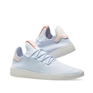 Adidas Pharrell Williams Hu Tennis Shoes Arro Blue Size 9